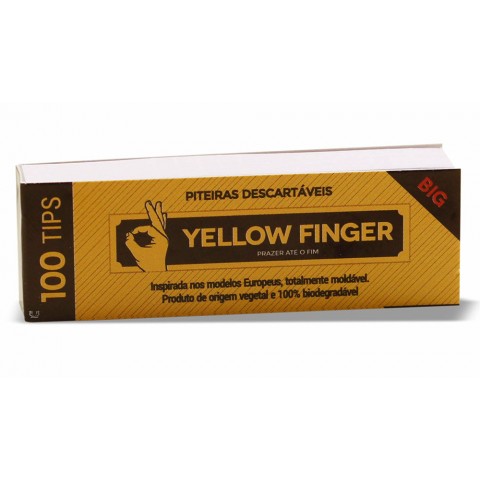 Piteira de Papel Yellow Finger - Big